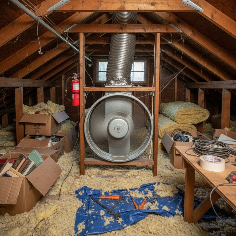 Attic Vent Repair